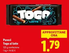Pavesi - Togo Al Latte