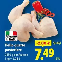Pollo Quarto Posteriore