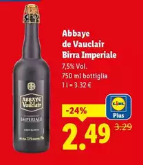 Abbaye De Vauclair - Birra Imperiale