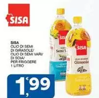 Sisa - Olio Di Semi Di Girasole/Olio Di Semi Di Soia/ Per Friggere