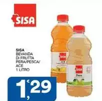 Sisa - Bevanda Di Frutta Pera/pesca