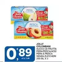 Jolly line - Colombiani Succo Di Frutta Pera/Pesca/Ace/Pera E Pesca Senza Zuccheri