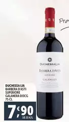 Duchessa lia - Barbera D'asti Superiore DOCG