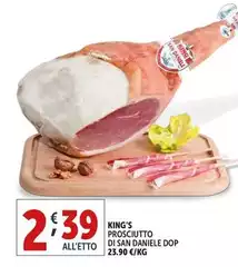 San daniele - Prosciutto Di San Daniele DOP