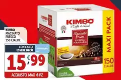 Kimbo - Macinato Fresco Cialde  Kimbo - Macinato Fresco Cialde