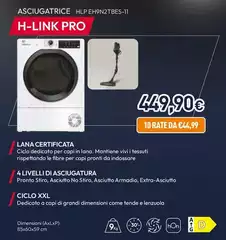 Hoover - Asciugatrice HLP EH9N2TBES-11 H-Link Pro