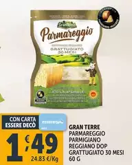Granterre - Parmigiano Reggiano DOP Grattugiato 30 Mesi