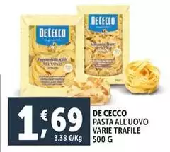 De Cecco - Pasta All'Uovo