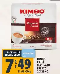 Kimbo - Caffè Macinato Fresco