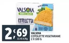 Valsoia - Cotolette Vegetariane