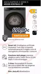 Haier - Asciugatrice X Serie 5 HD120-E357GU1-IT 
