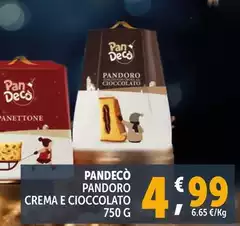 Pandecò - Pandoro Crema E Cioccolato Pandecò - Pandoro Crema E Cioccolato