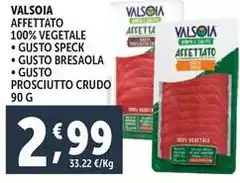Valsoia - Affettato