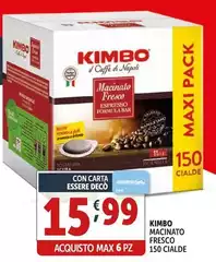 Kimbo - Macinato Fresco Cialde 