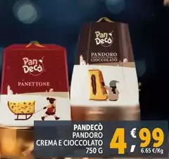 Pandecò - Pandoro Crema E Cioccolato Pandecò - Pandoro Crema E Cioccolato