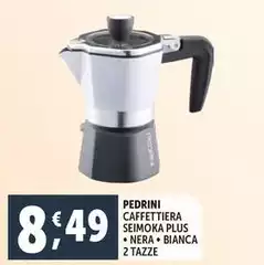 Pedrini - Caffettiera Seimoka Plus Pedrini - Caffettiera Seimoka Plus