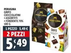 Perugina - Grifo Cioccolatini/Fondente 70%