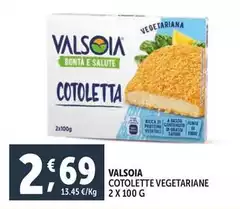 Valsoia - Cotolette Vegetariane