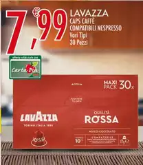 Lavazza - Caps Caffè Compatibili Nespresso Lavazza - Caps Caffè Compatibili Nespresso