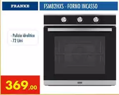 Franke - FSM 82 H XS 71 L Nero, Acciaio Inox