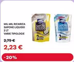 Mil Mil - Ricarica Sapone Liquido