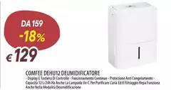 Comfeè - Dehu12 Deumidificatore