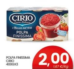 Cirio - Polpa Finissima
