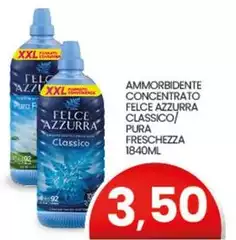 Felce Azzurra - Ammorbidente Concentrato Classico/Pura Freschezza