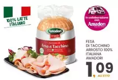 Amadori - Fesa Di Tacchino Arrosto 100% Italiana Amadori - Fesa Di Tacchino Arrosto 100% Italiana
