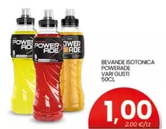 Powerade - Bevande Isotonica Powerade - Bevande Isotonica