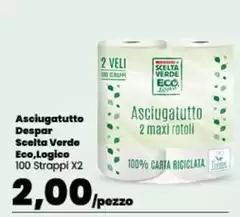 Despar - Asciugatutto Scelta Verde Eco, Logico Despar - Asciugatutto Scelta Verde Eco, Logico
