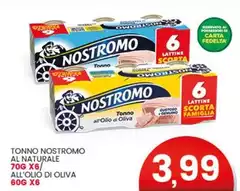 Nostromo - Tonno Al Naturale All'Olio Di Oliva Nostromo - Tonno Al Naturale All'Olio Di Oliva
