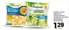 Bonduelle - Carta Delle Insalate Croccante/ Cuor Di Lattuga Bonduelle - Carta Delle Insalate Croccante/ Cuor Di Lattuga