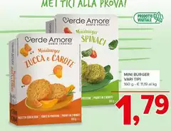 Verde amore - Mini Burger Verde amore - Mini Burger