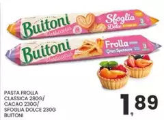 Buitoni - Pasta Frolla Classica/ Cacao Buitoni - Pasta Frolla Classica/ Cacao