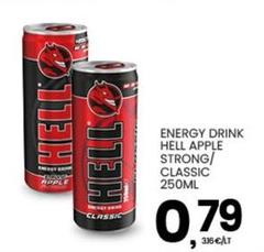 Apple - Energy Drink Hell Strong/ Classic Apple - Energy Drink Hell Strong/ Classic