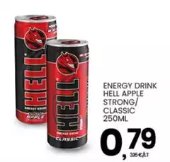 Apple - Energy Drink Hell Strong/ Classic Apple - Energy Drink Hell Strong/ Classic