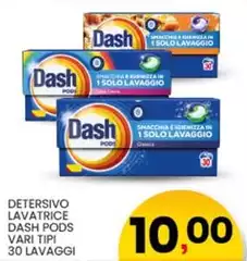 Dash - Detersivo Lavatrice Pods Dash - Detersivo Lavatrice Pods