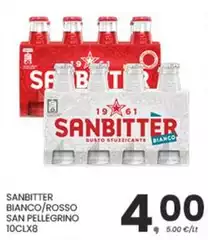 Sanbitter - Bianco/Rosso San Pellegrino Sanbitter - Bianco/Rosso San Pellegrino