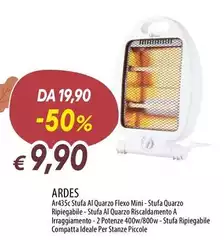 Ardes - Stufa Al Quarzo Flexo Mini Ardes - Stufa Al Quarzo Flexo Mini