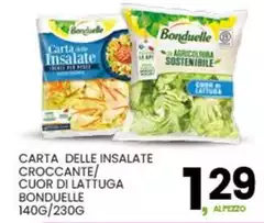 Bonduelle - Carta Delle Insalate Croccante/ Cuor Di Lattuga Bonduelle - Carta Delle Insalate Croccante/ Cuor Di Lattuga