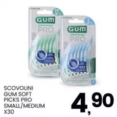 Gum - Scovolini Soft Picks Pro Small/Medium Gum - Scovolini Soft Picks Pro Small/Medium