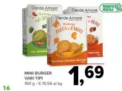 Verde amore - Mini Burger Verde amore - Mini Burger