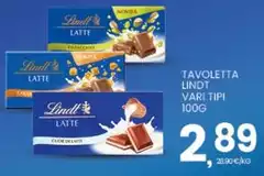 Lindt - Tavoletta Lindt - Tavoletta