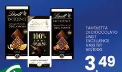 Lindt - Tavoletta Di Cioccolato Excellence Lindt - Tavoletta Di Cioccolato Excellence