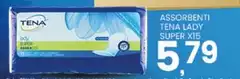 Tena - Assorbenti Lady Super X15 Tena - Assorbenti Lady Super X15