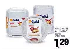Cuki - Vaschette Alluminio Cuki - Vaschette Alluminio