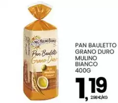 Mulino Bianco - Pan Bauletto Grano Duro Mulino Bianco - Pan Bauletto Grano Duro