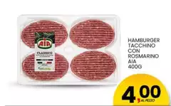 Aia - Hamburger Tacchino Con Rosmarino