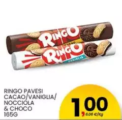 Pavesi - Ringo Cacao/Vaniglia/Nocciola & Choco Pavesi - Ringo Cacao/Vaniglia/Nocciola & Choco